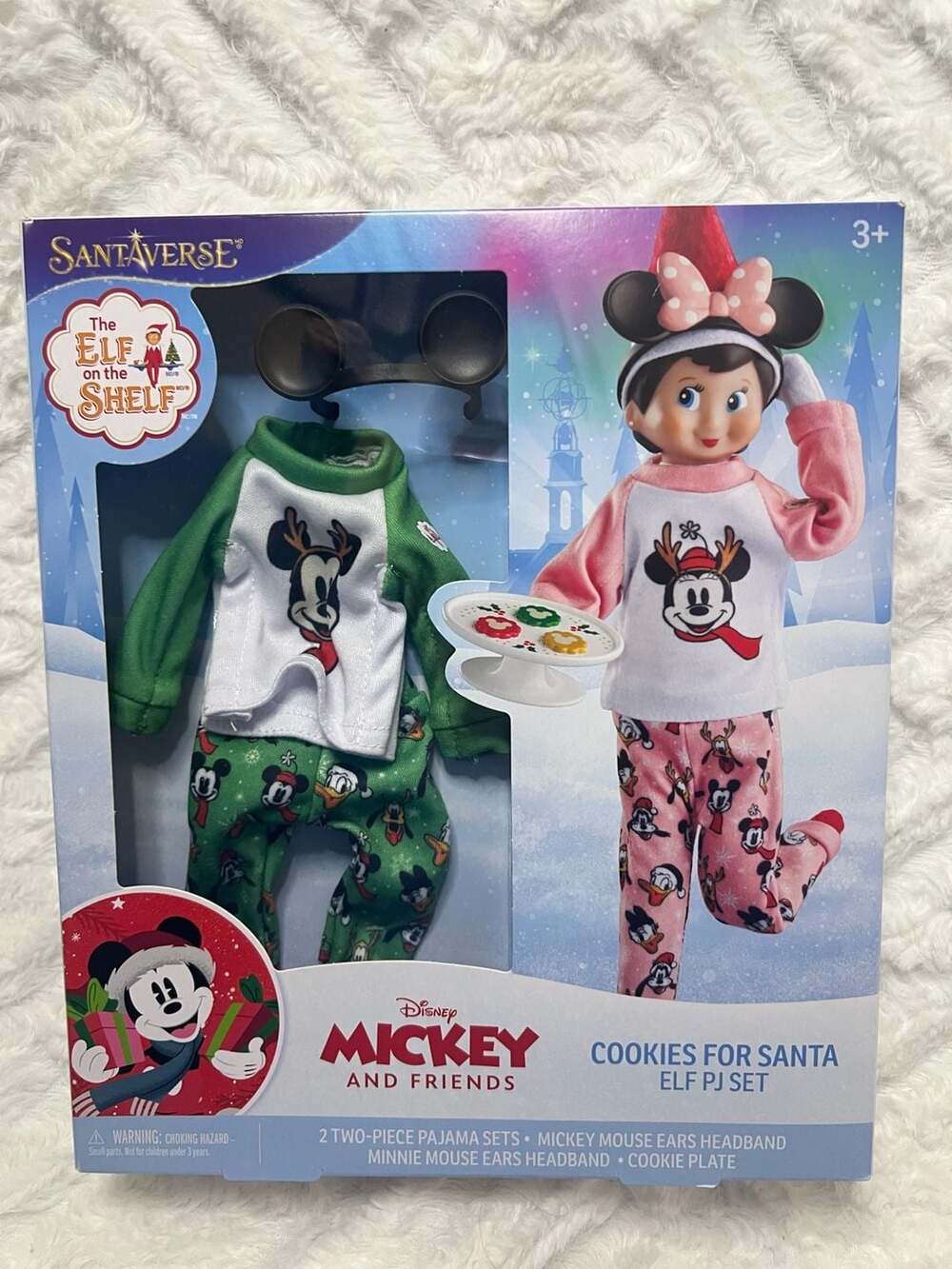 NIB The Elf on the Shelf Cookies for Santa Elf PJ Set